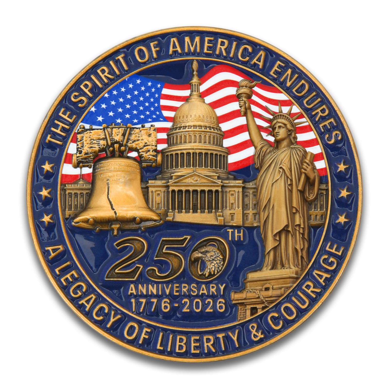 Amazon.com: United States of America Liberty Bell Souvenir Coin